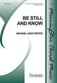 Be Still and Know SATB choral sheet music cover